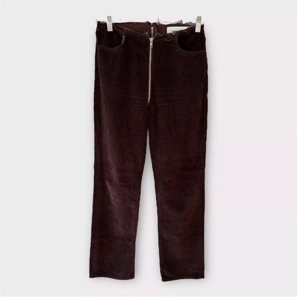 Reformation Pants - Reformation • Brown Cafe Bruno Corduroy Pants
